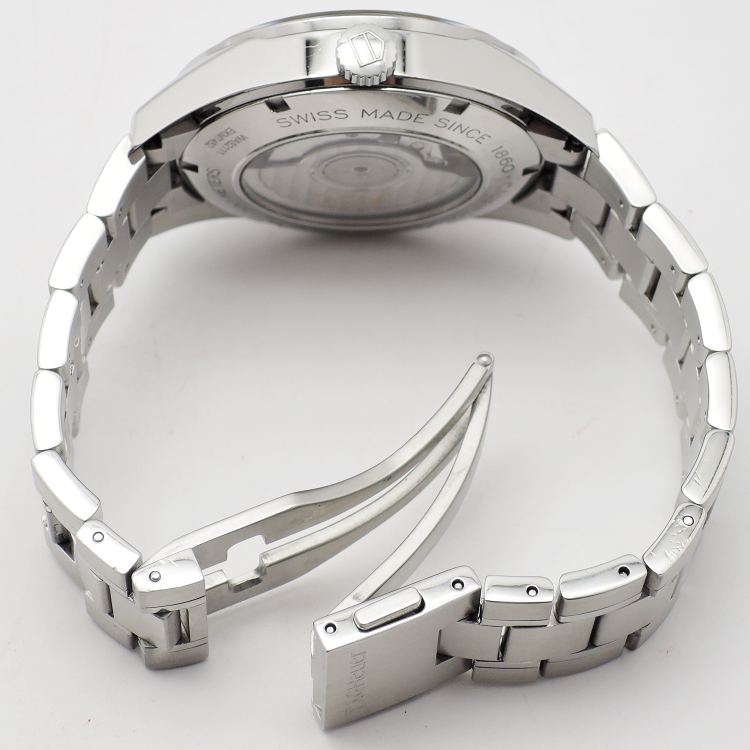 タグホイヤー カレラ ヘリテージ キャリバー6 WAS2111 シルバー 18.5cm AT TAG HEUER Carrera Heritage Caribre 6 Sliver C005931のイメージ画像