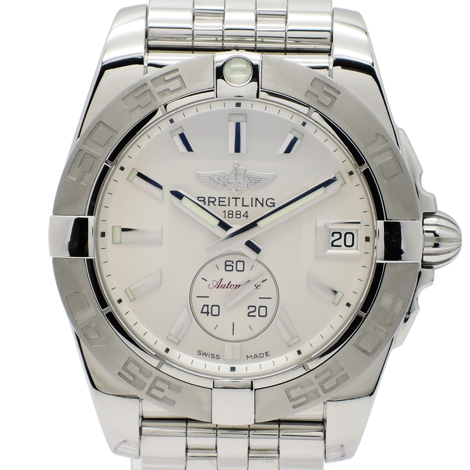 BREITLING Galactic 36 A3733011 AT White 17cm ブライトリング ギャラクティック 36 ホワイト C006134のイメージ画像