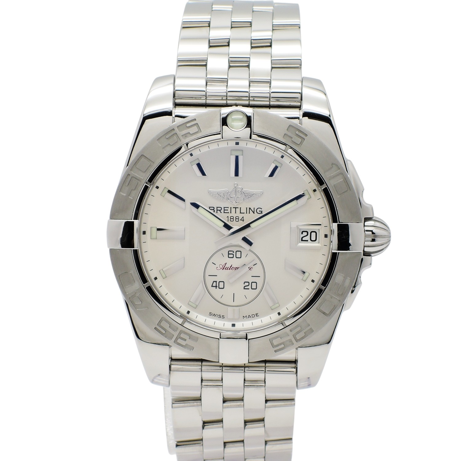 BREITLING Galactic 36 A3733011 AT White 17cm ブライトリング ギャラクティック 36 ホワイト C006134