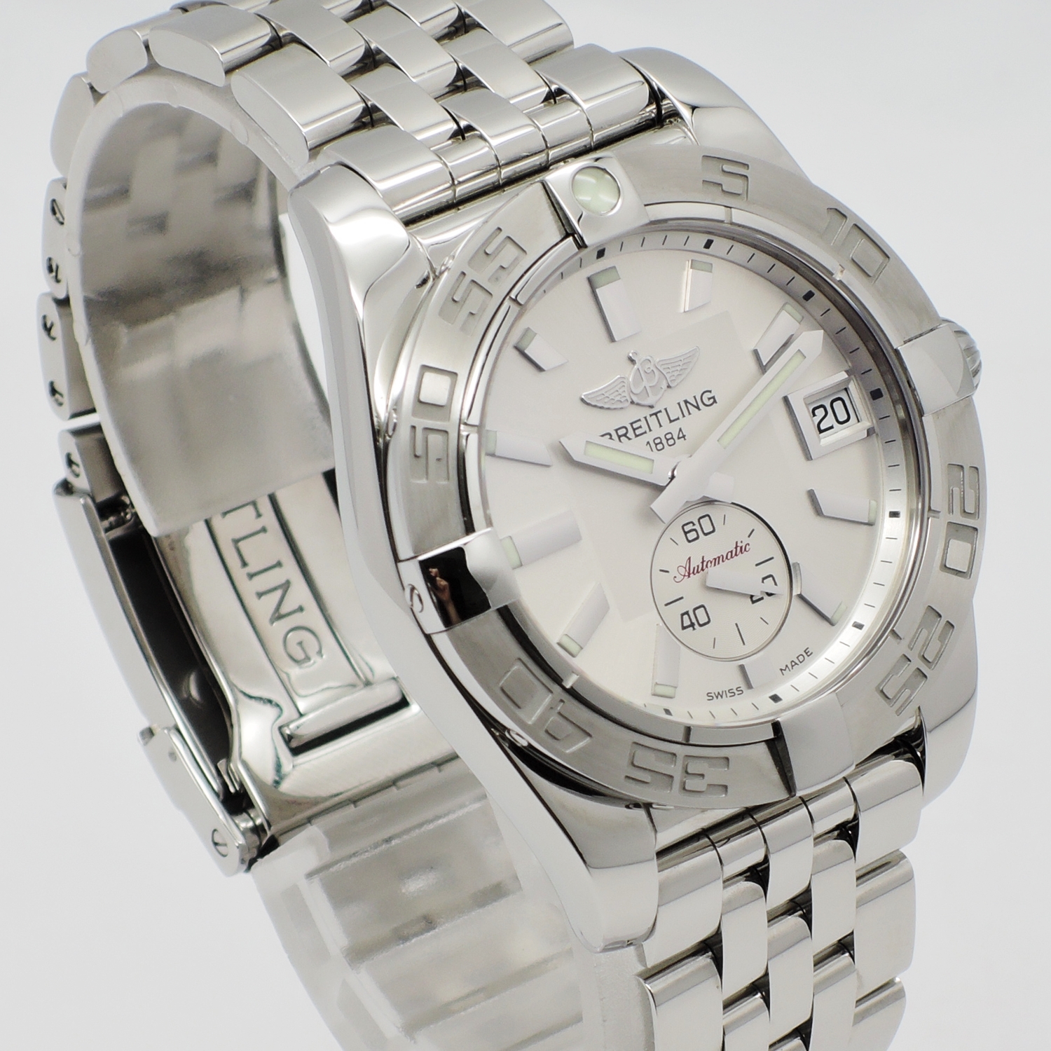 BREITLING Galactic 36 A3733011 AT White 17cm ブライトリング ギャラクティック 36 ホワイト C006134のイメージ画像