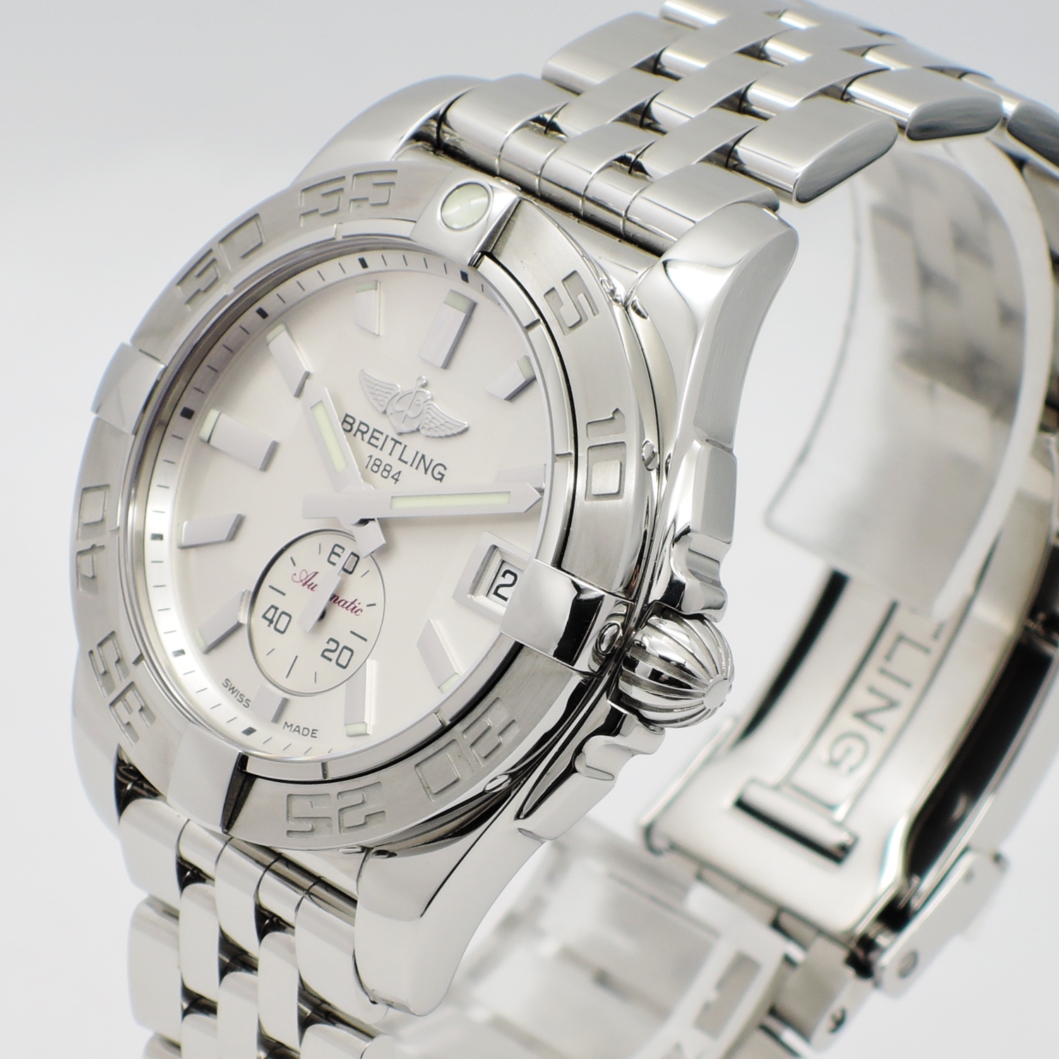 BREITLING Galactic 36 A3733011 AT White 17cm ブライトリング ギャラクティック 36 ホワイト C006134のイメージ画像