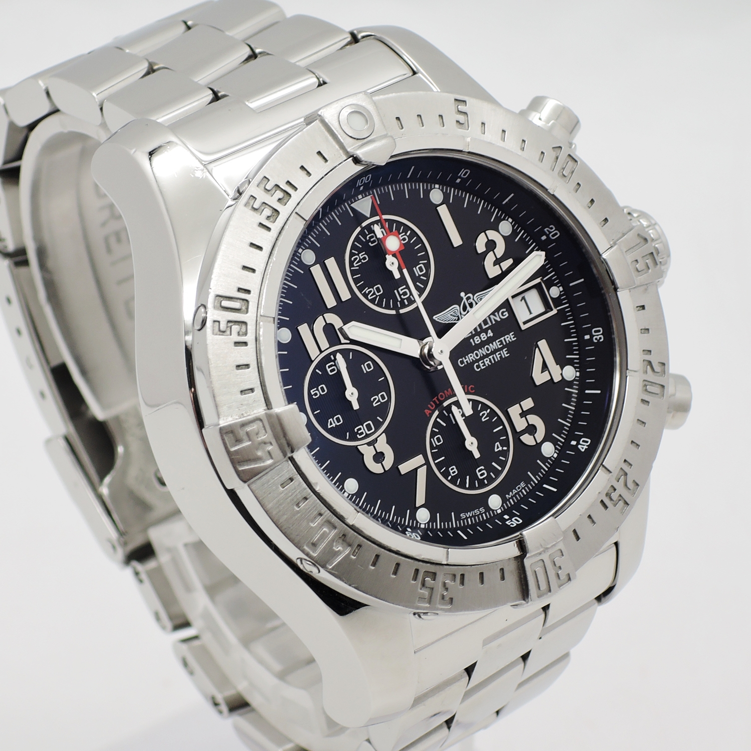 BREITLING Avenger Skyland A13380 AT Black 19.5cm ブライトリング アベンジャー スカイランド ブラック C005930のイメージ画像