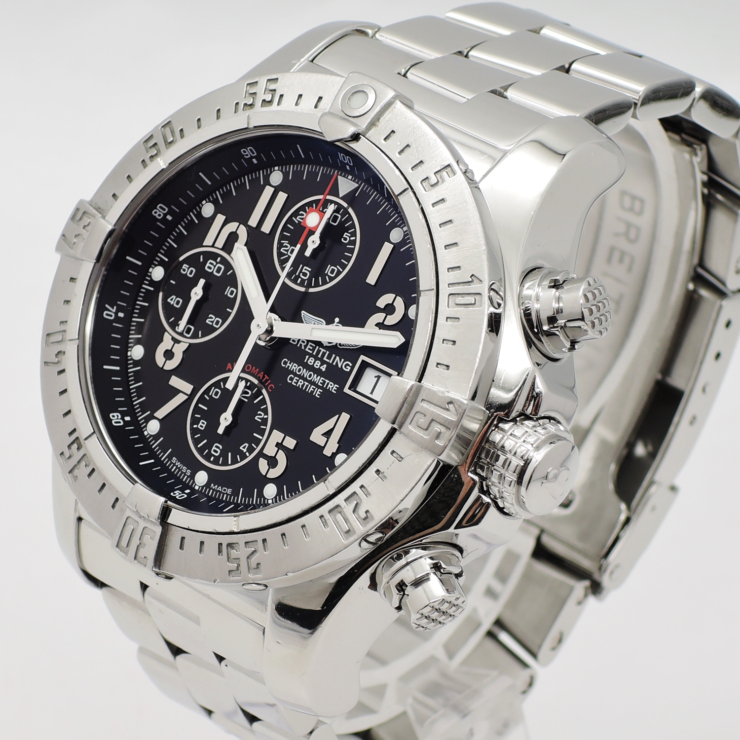 BREITLING Avenger Skyland A13380 AT Black 19.5cm ブライトリング アベンジャー スカイランド ブラック C005930のイメージ画像