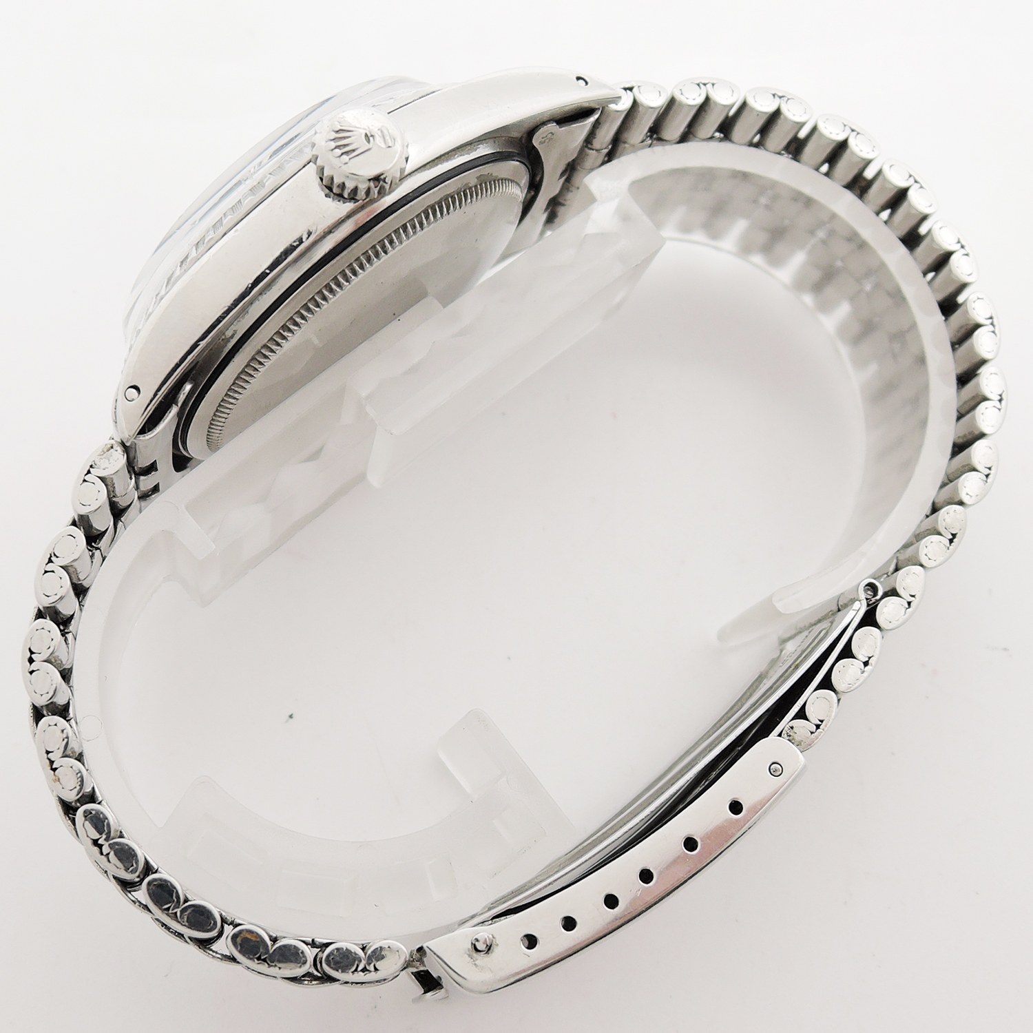 ロレックス デイトジャスト 36 1603 ブルー AT 17.5cm ROLEX Date-Just 36 Blue C006309のイメージ画像