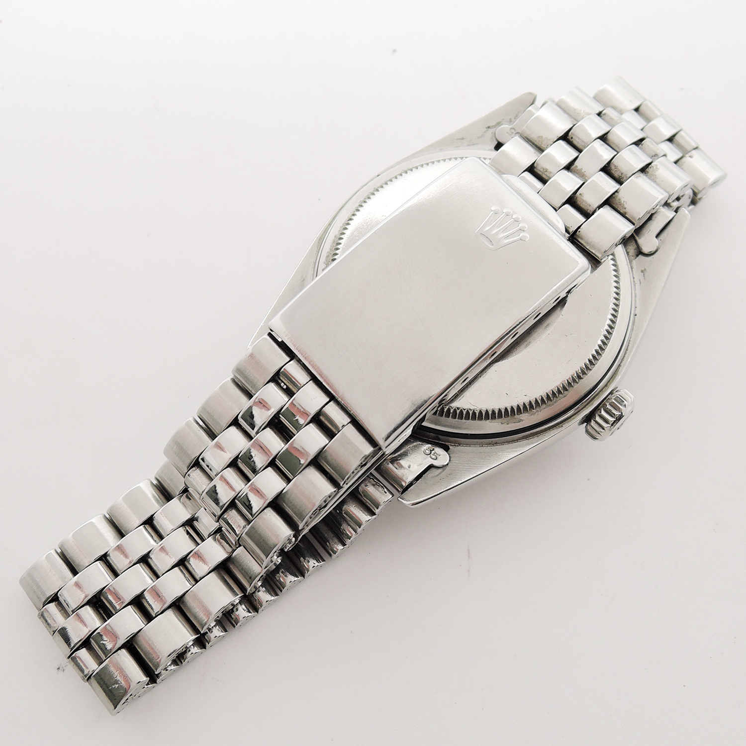 ロレックス デイトジャスト 36 1603 ブルー AT 17.5cm ROLEX Date-Just 36 Blue C006309のイメージ画像