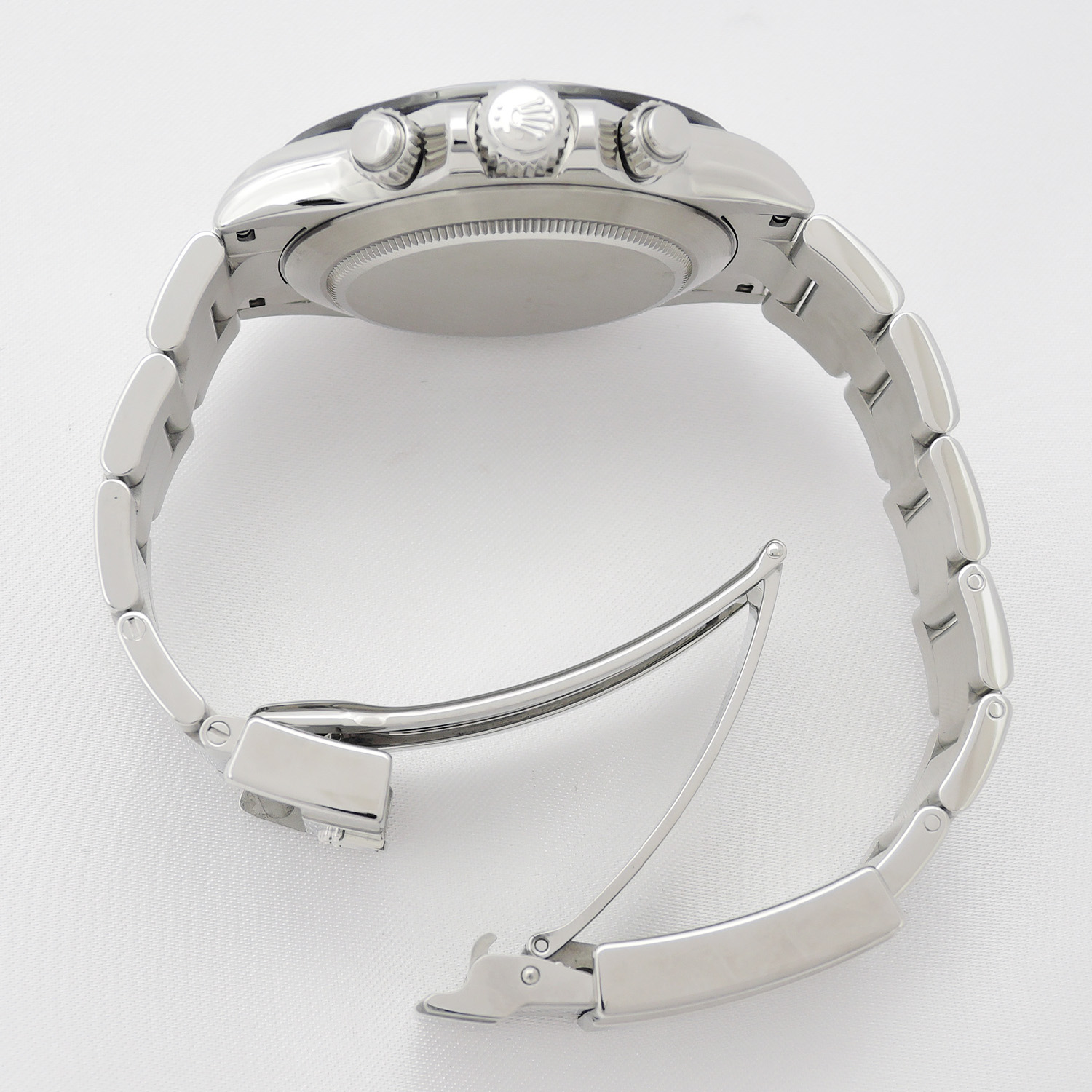 ロレックス コスモグラフ デイトナ 116500LN 白 ホワイト 2020年製 保証書付 SS フルコマ メンズ ROLEX Daytona White C006622のイメージ画像