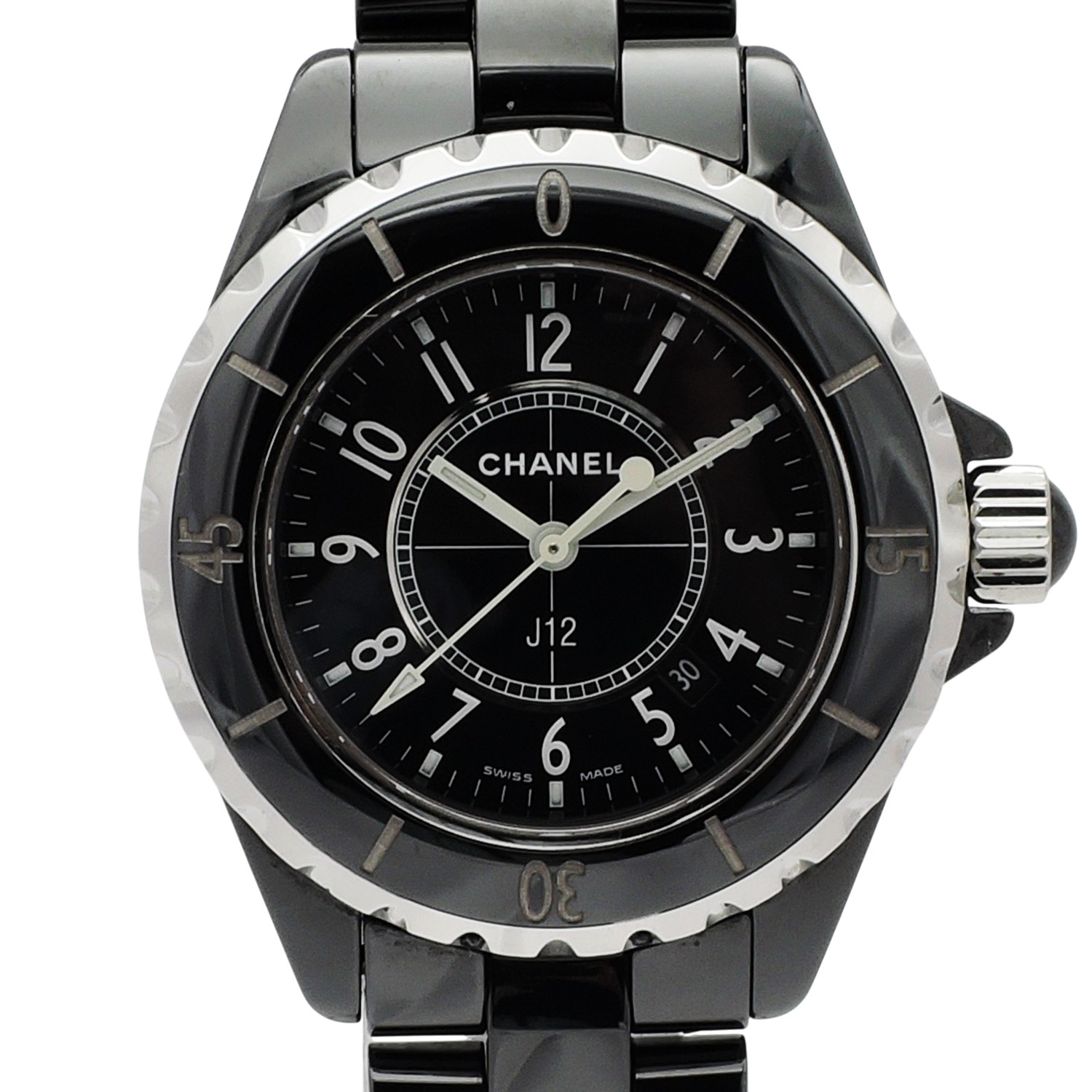 シャネル J12 H0682 黒 ブラック SE 14.5㎝ CHANEL C006634のイメージ画像