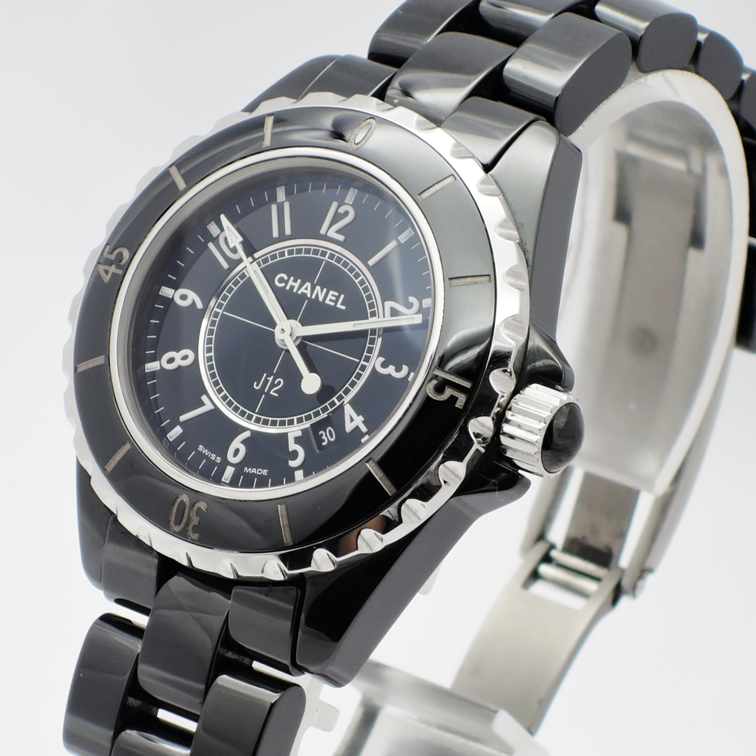 シャネル J12 H0682 黒 ブラック SE 14.5㎝ CHANEL C006634のイメージ画像