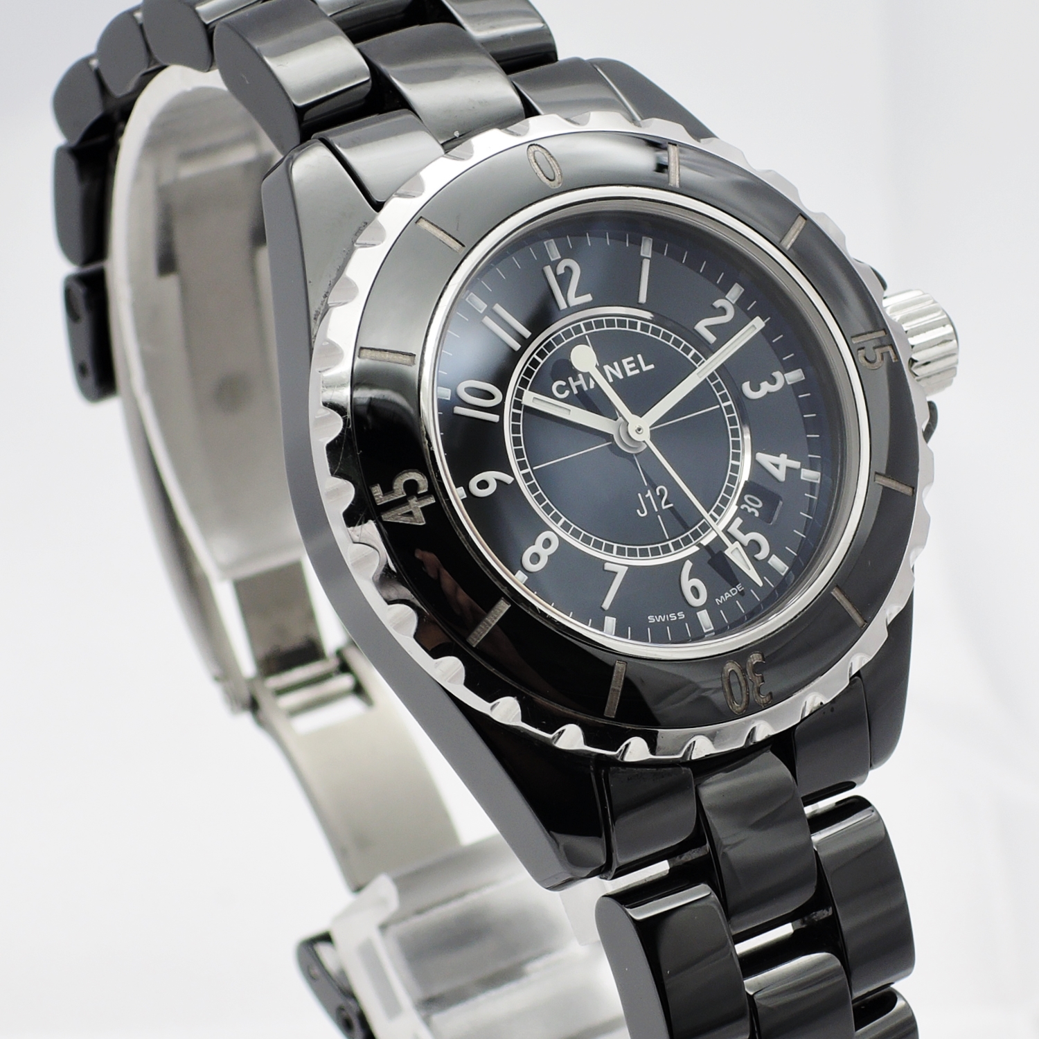 シャネル J12 H0682 黒 ブラック SE 14.5㎝ CHANEL C006634のイメージ画像