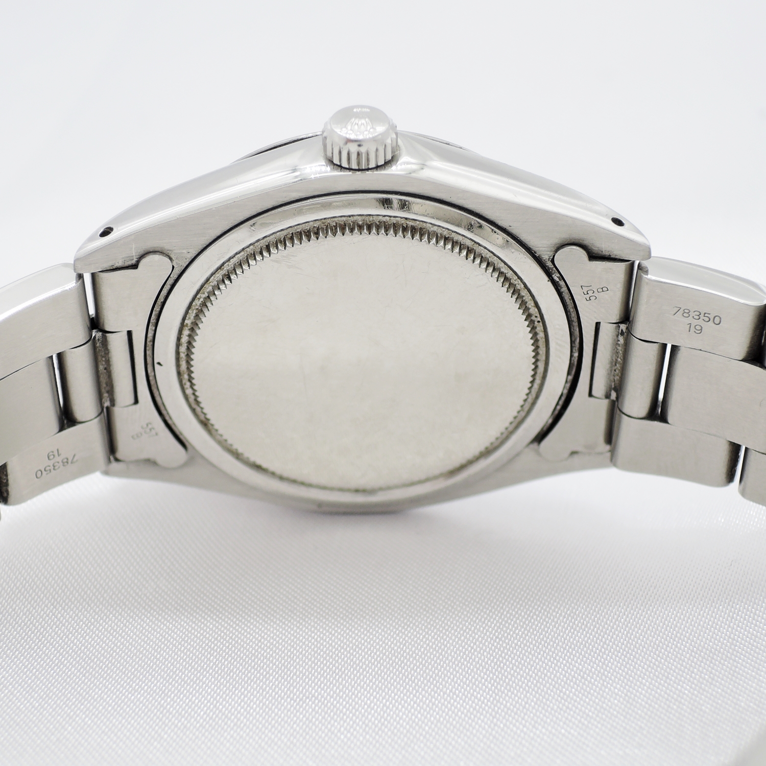 ロレックス オイスターパーペチュアルデイト 6694 シルバー HW 16.5cm ROLEX Oyster Perpetual Date Silver C006975のイメージ画像