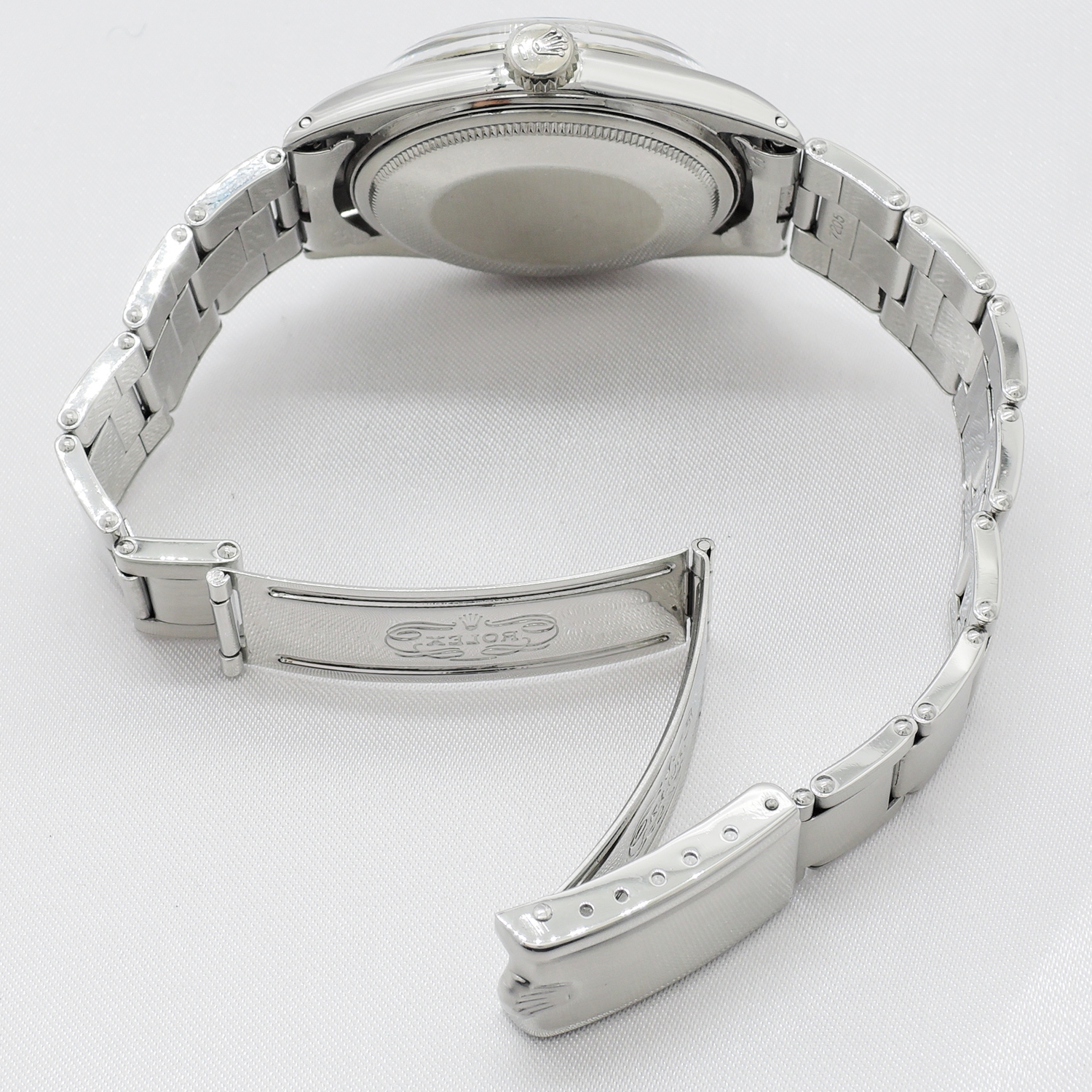 ロレックス デイトジャスト 36 1601/4 黒文字盤 AT 17.5cm ROLEX Date-Just 36 black C006360のイメージ画像