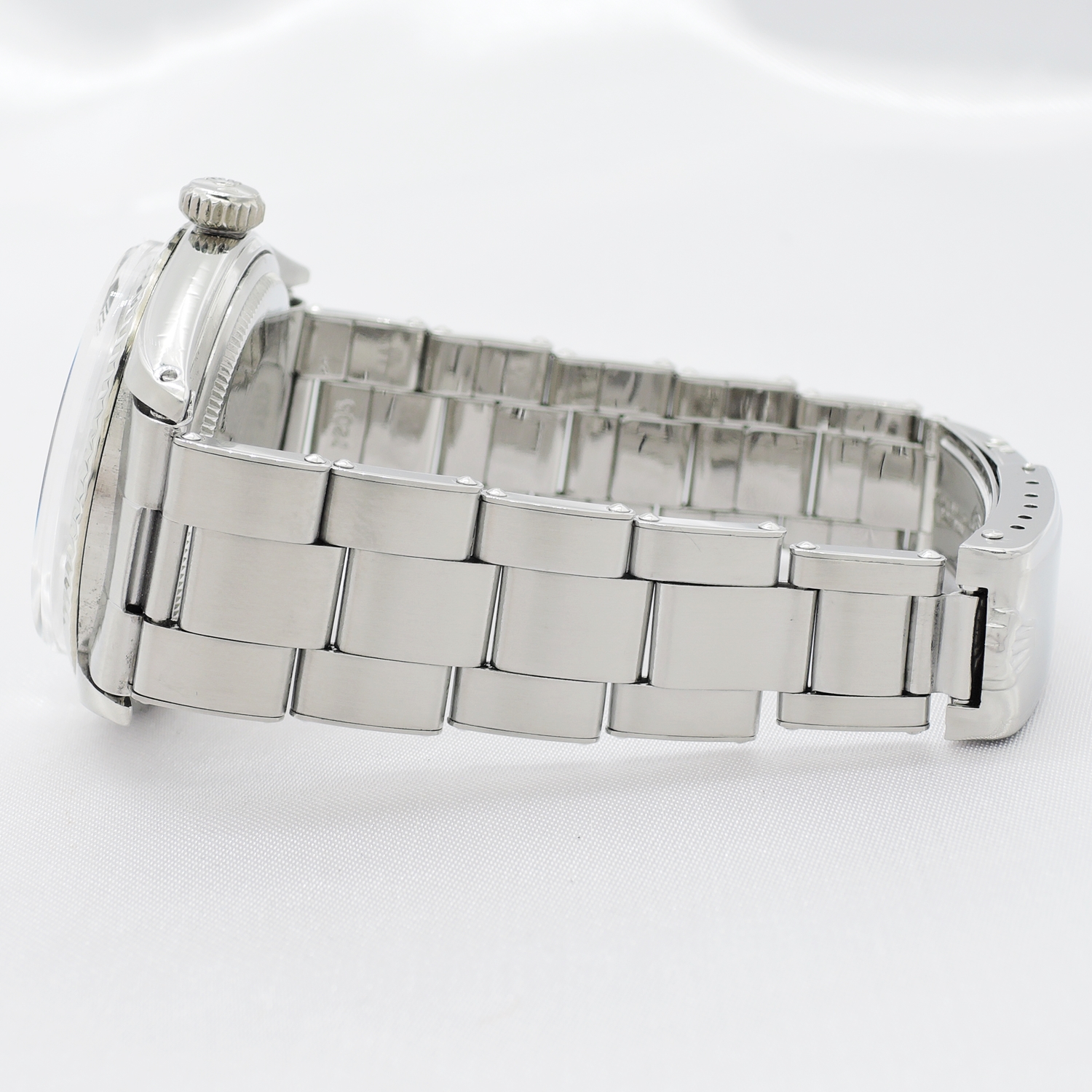 ロレックス デイトジャスト 36 1601/4 黒文字盤 AT 17.5cm ROLEX Date-Just 36 black C006360のイメージ画像