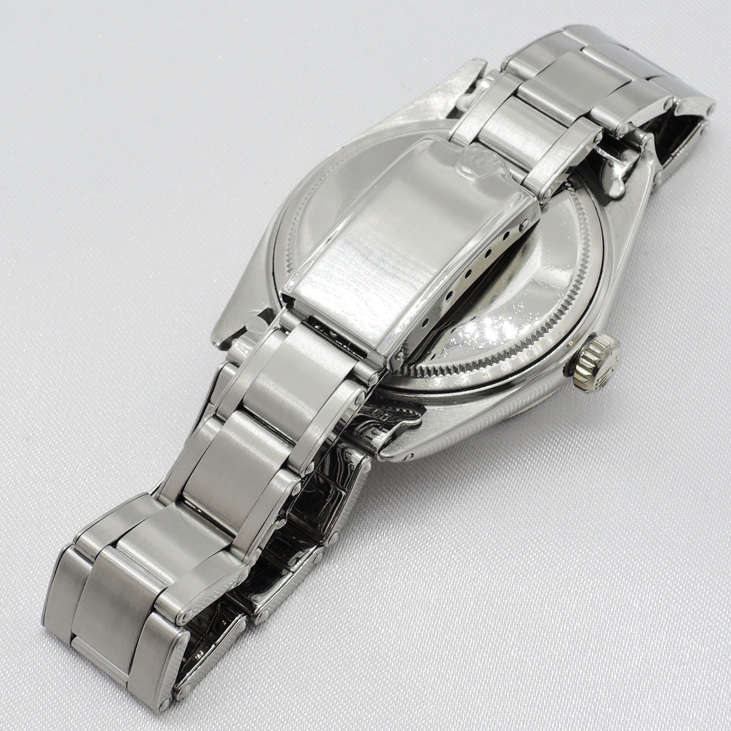 ロレックス デイトジャスト 36 1601/4 黒文字盤 AT 17.5cm ROLEX Date-Just 36 black C006360のイメージ画像