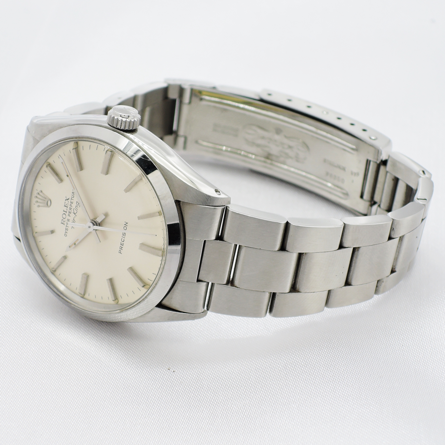 ロレックス エアキング 5500 シルバー AT 16.5cm ROLEX Air-King Silver C006968のイメージ画像