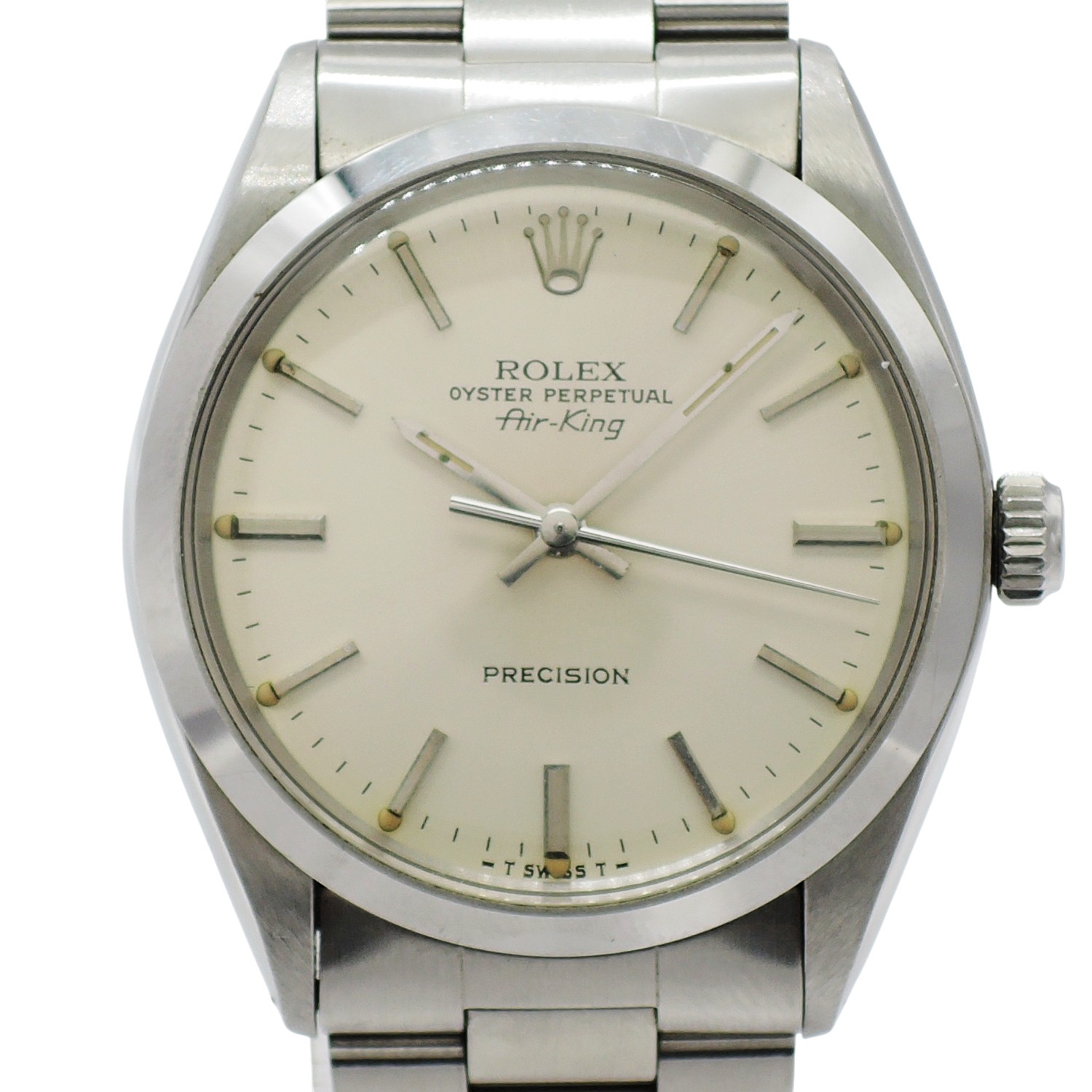 ロレックス エアキング 5500 シルバー AT 16.5cm ROLEX Air-King Silver C006968のイメージ画像