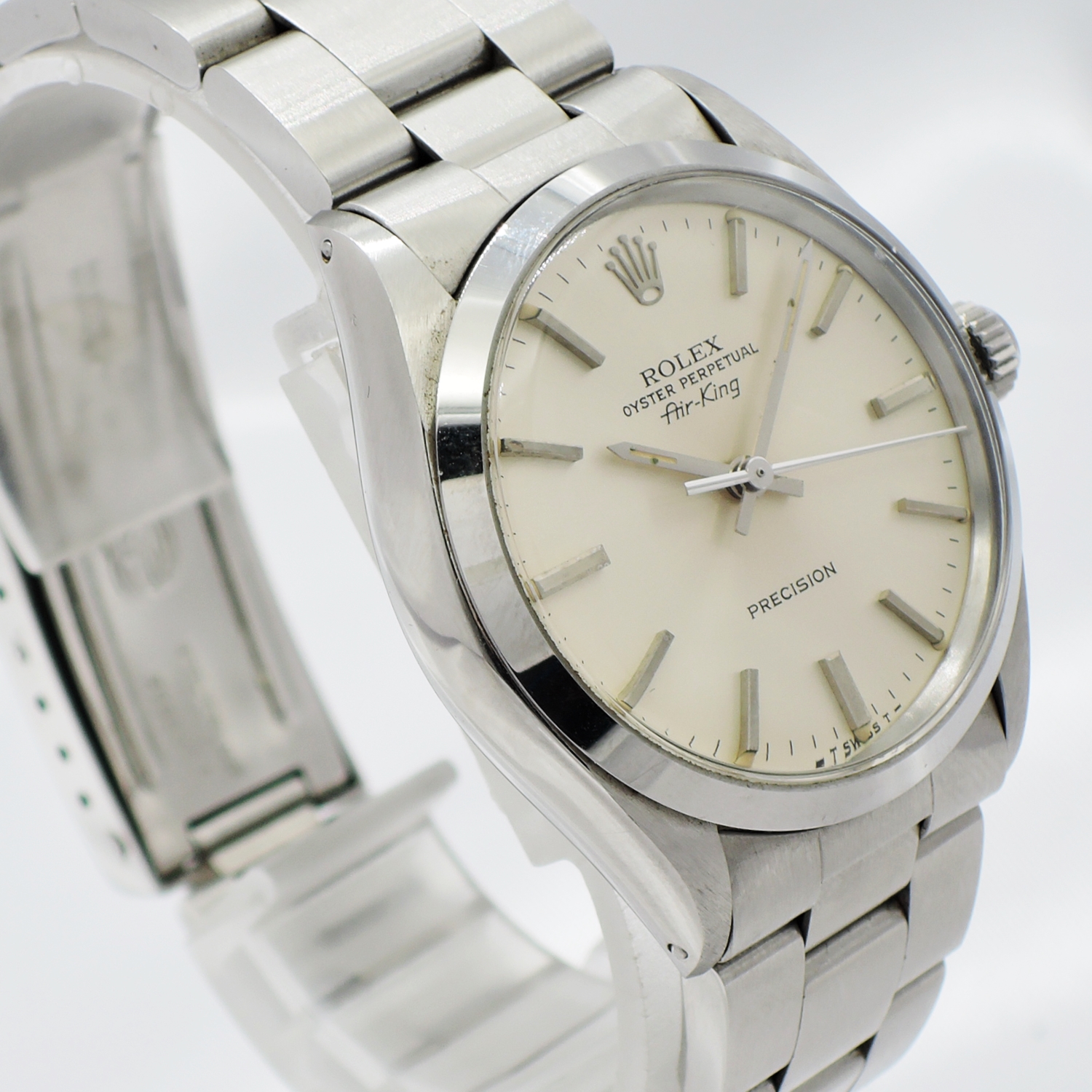 ロレックス エアキング 5500 シルバー AT 16.5cm ROLEX Air-King Silver C006968のイメージ画像