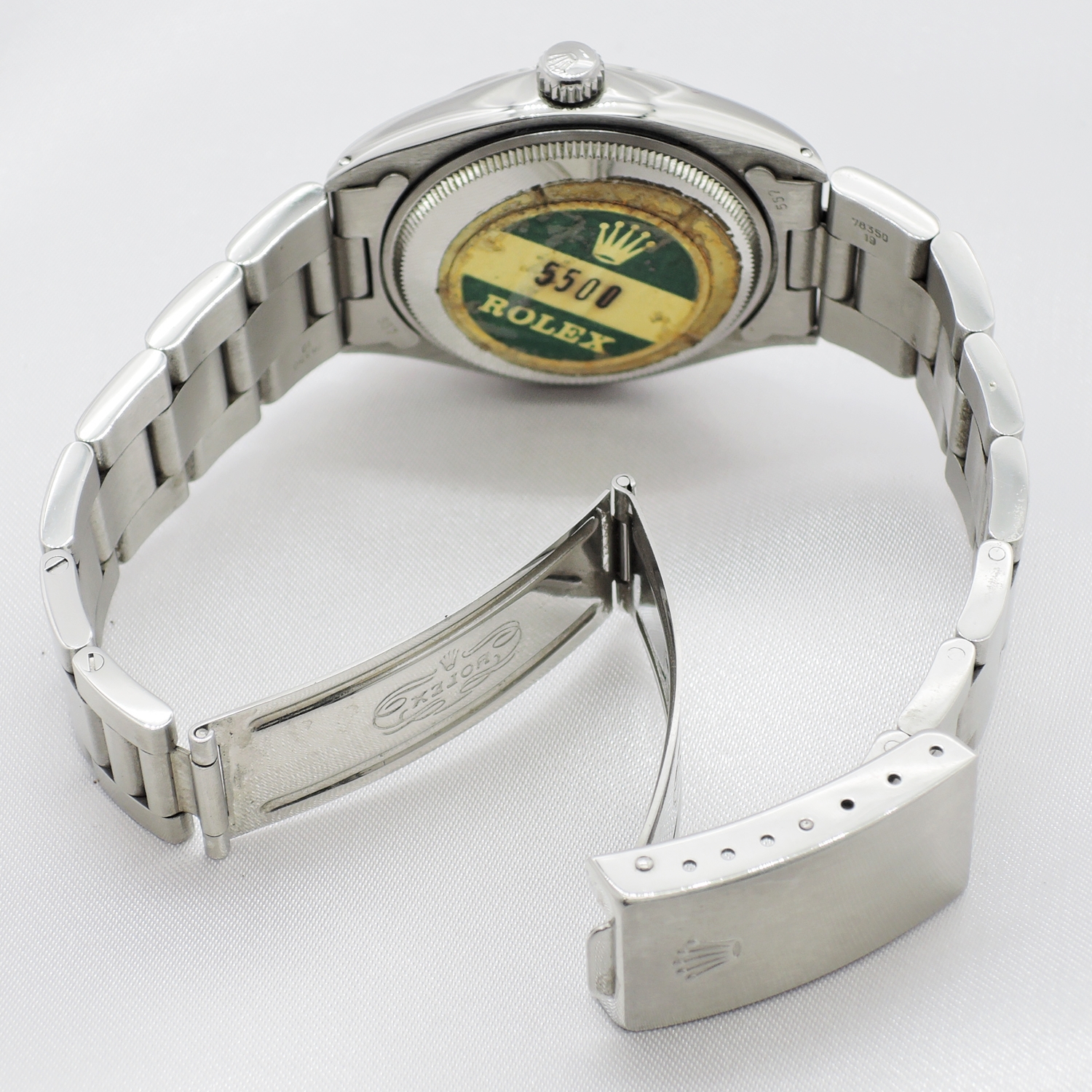 ロレックス エアキング 5500 シルバー AT 16.5cm ROLEX Air-King Silver C006968のイメージ画像