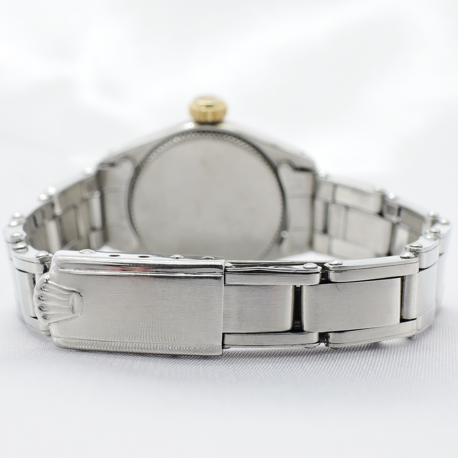 ロレックス オイスタープレシジョン 6525 シャンパン文字盤 HW 14cm ROLEX Oyster Precision Date Champagne C005754のイメージ画像