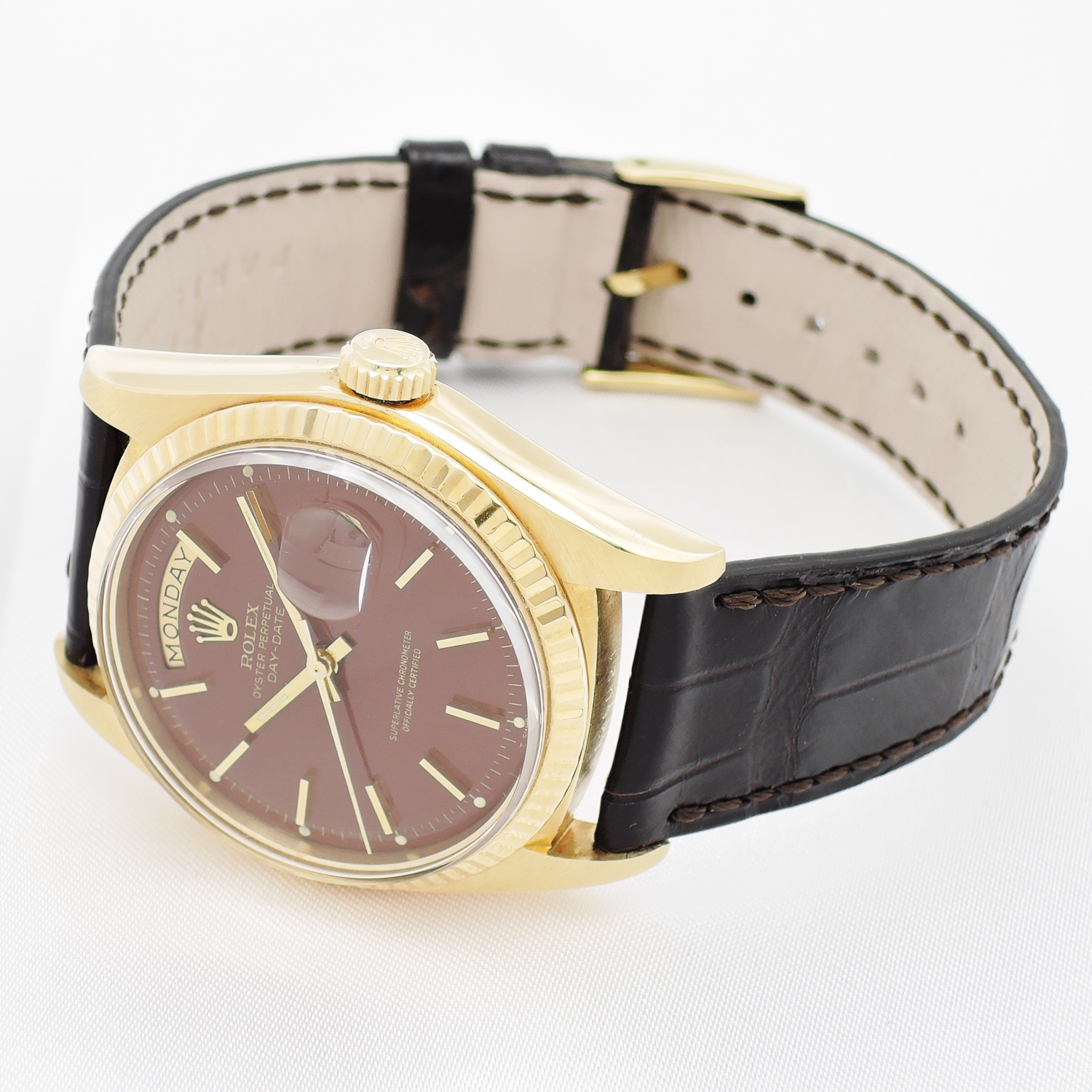 ロレックス デイデイト 1803 PG ステラ文字盤 18cm AT ROLEX Day-Date 36mm Stella Dial C007966のイメージ画像