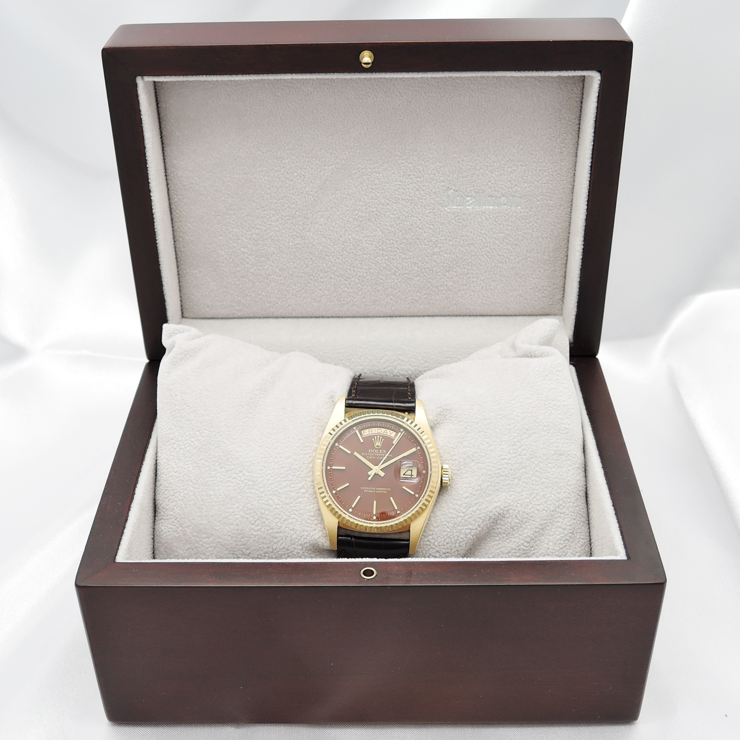 ロレックス デイデイト 1803 PG ステラ文字盤 18cm AT ROLEX Day-Date 36mm Stella Dial C007966のイメージ画像