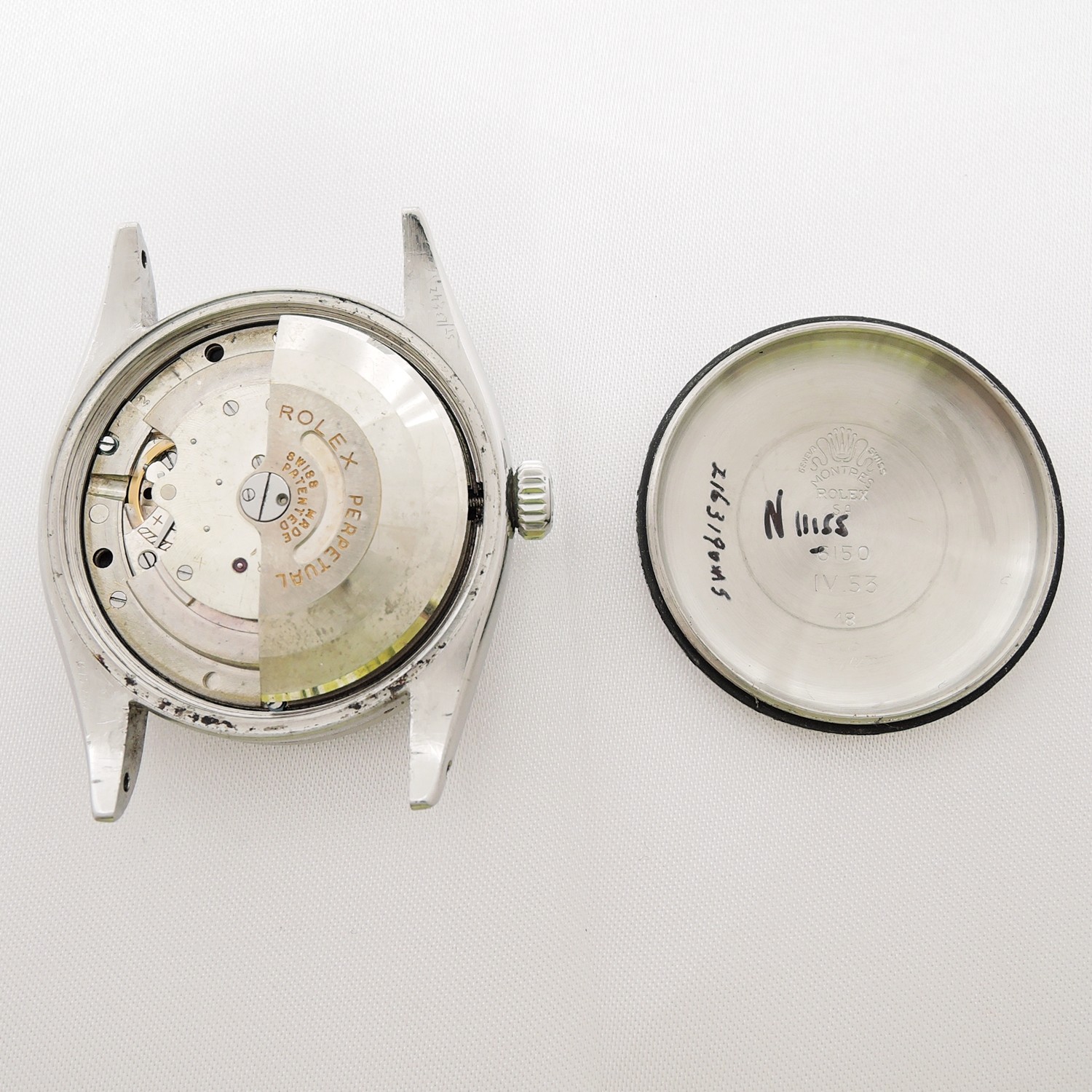 ロレックス 初期 エクスプローラーⅠ 6150 ブラック文字盤 17cm AT ROLEX ExplorerⅠ 36 Black Dial C007967のイメージ画像