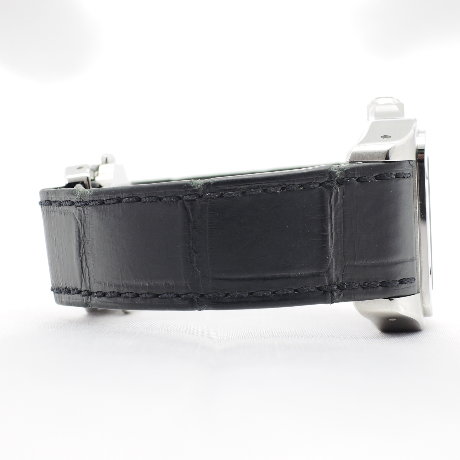 カルティエ サントス 100 MM W20106X8 白 ホワイト 17㎝ 2009年保証書 Cartier Santos 100 MM WhiteRoman C005905のイメージ画像