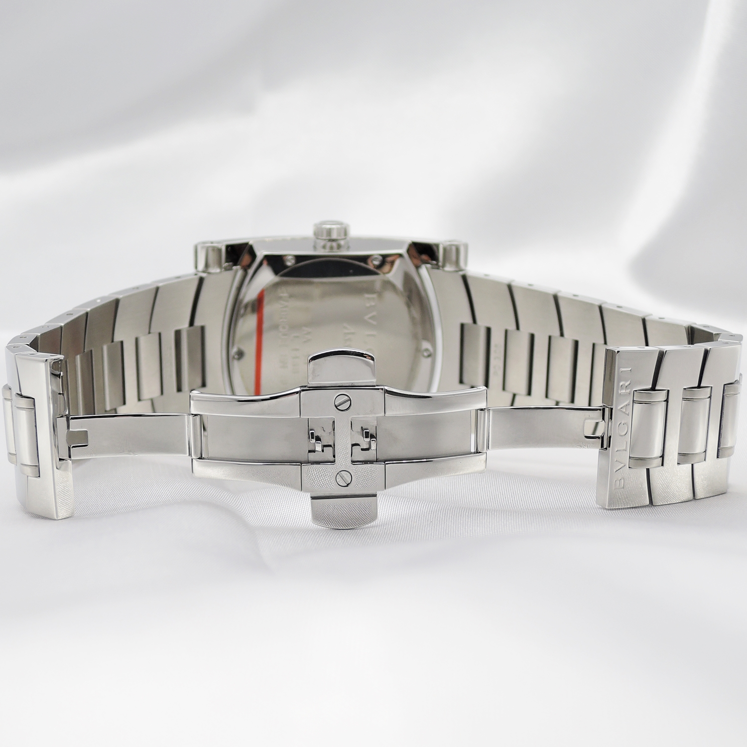 ブルガリ アショーマ AA48S 黒文字盤 AT 17.5cm BVLGARI Assioma C008257のイメージ画像