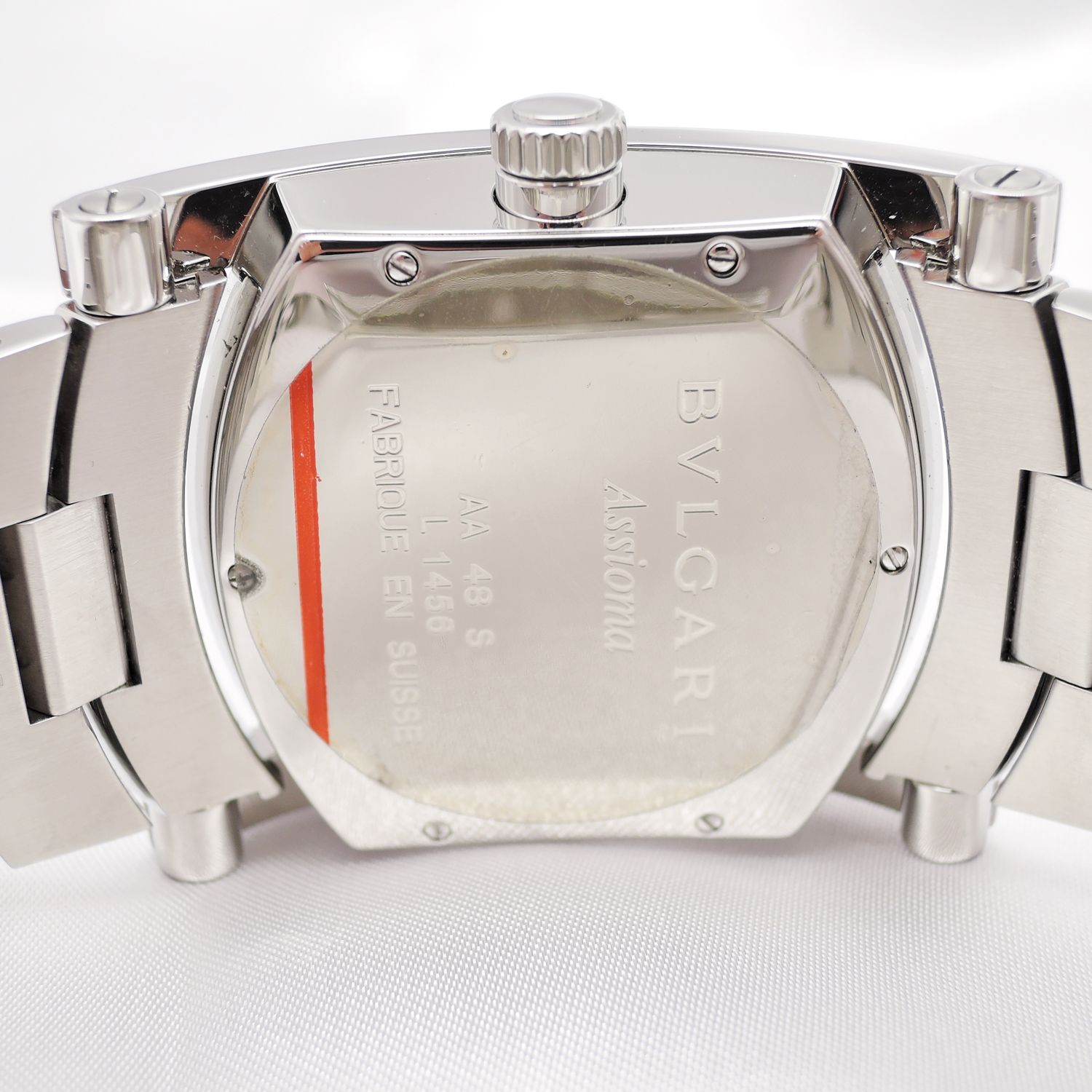 ブルガリ アショーマ AA48S 黒文字盤 AT 17.5cm BVLGARI Assioma C008257のイメージ画像
