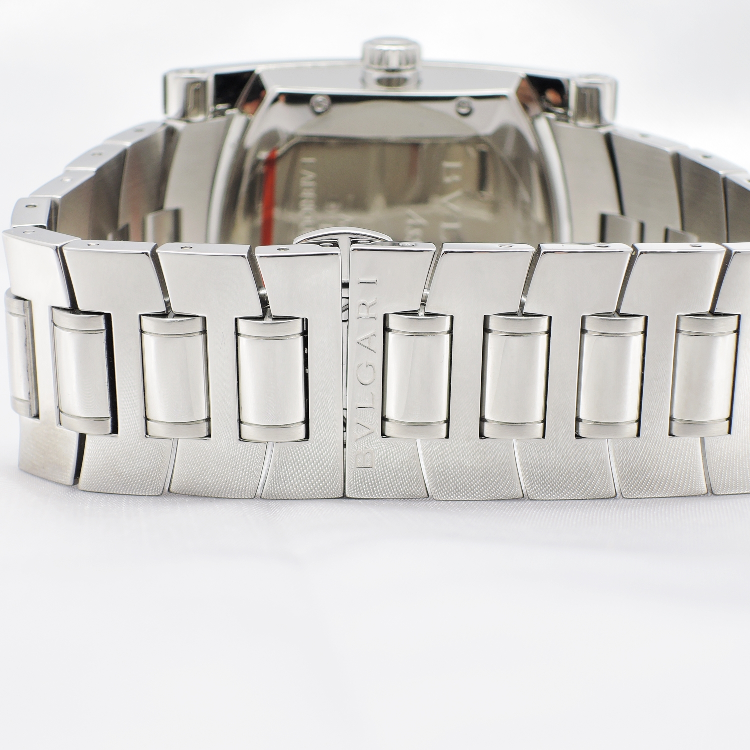 ブルガリ アショーマ AA48S 黒文字盤 AT 17.5cm BVLGARI Assioma C008257のイメージ画像