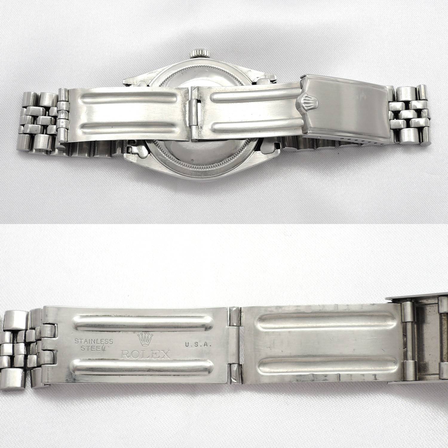 ロレックス エクスプローラーⅠ1016 ギルトダイヤル 5番台 トロピカル USAブレス 黒 ブラック 18cm Rolex ExplorerⅠ GiltDial Tropical C008785のイメージ画像