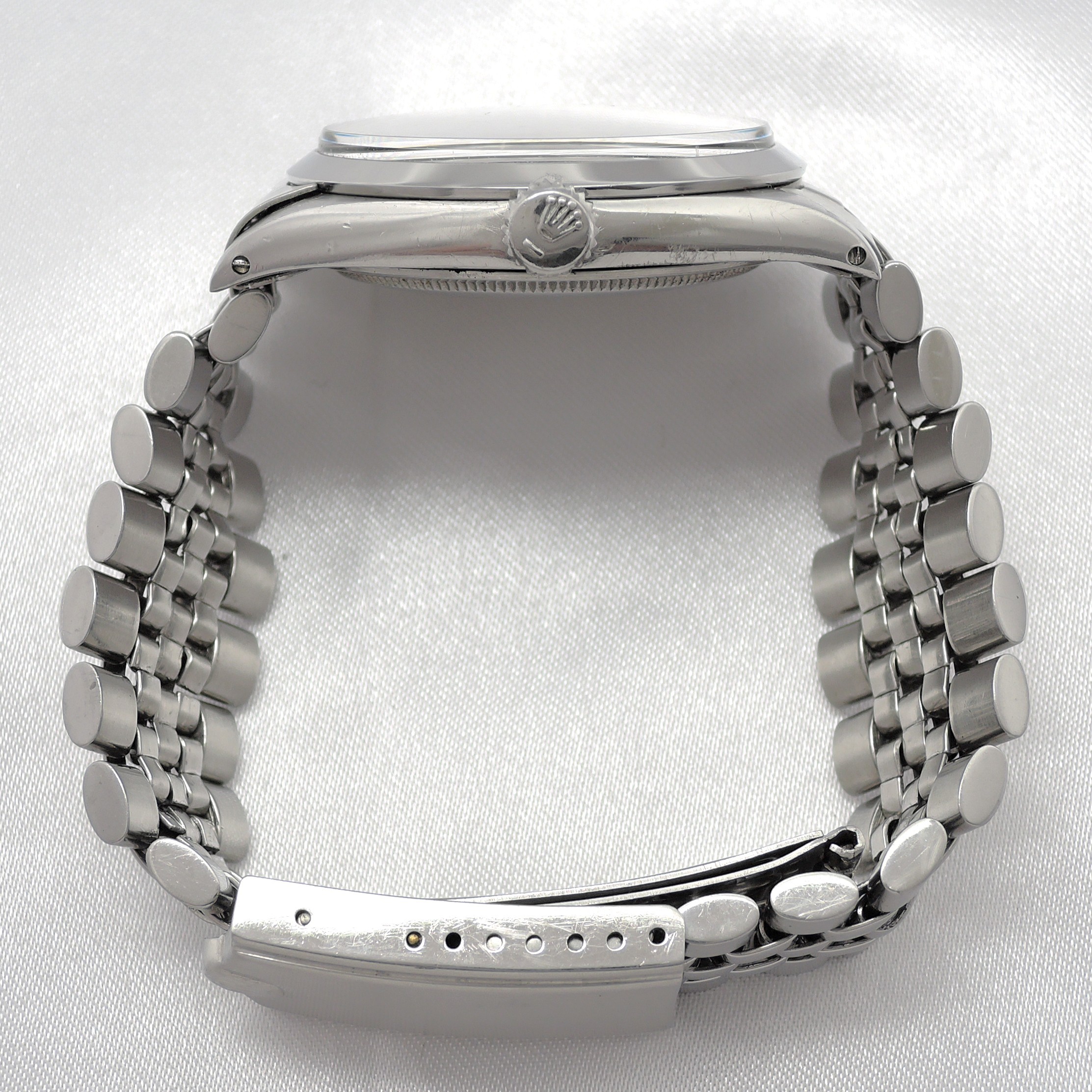 ロレックス エクスプローラーⅠ1016 ギルトダイヤル 5番台 トロピカル USAブレス 黒 ブラック 18cm Rolex ExplorerⅠ GiltDial Tropical C008785のイメージ画像