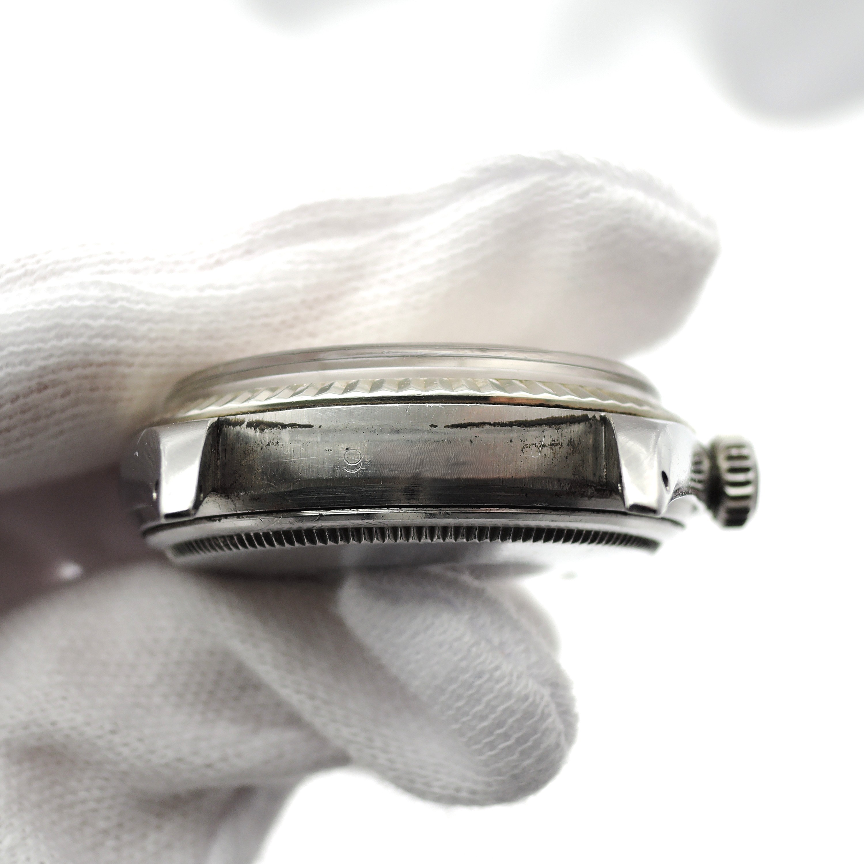 希少キャリバー ロレックス  デイトジャスト36 1601 シルバー文字盤  16cm AT ROLEX Date-Just 36 Silver C008587のイメージ画像