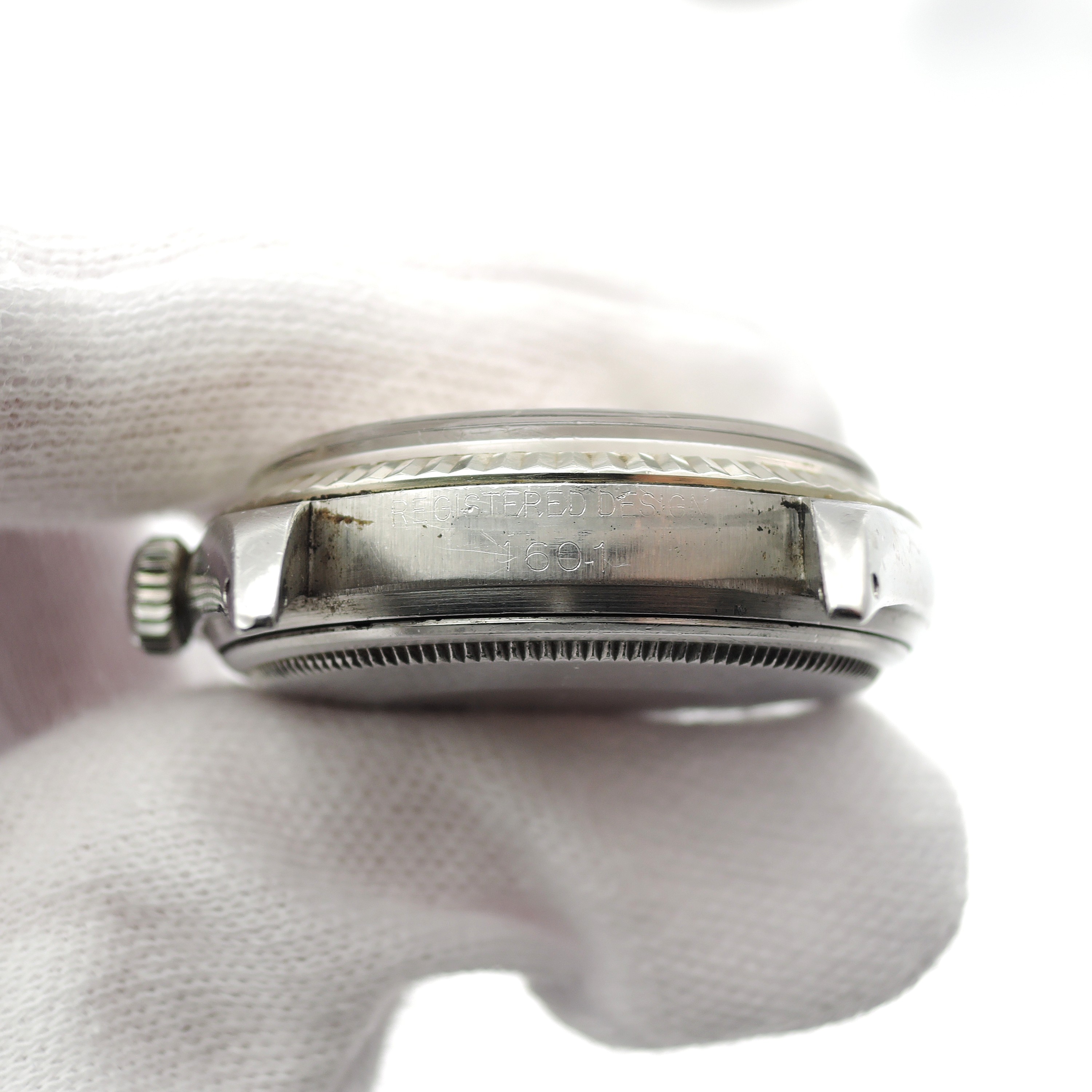 希少キャリバー ロレックス  デイトジャスト36 1601 シルバー文字盤  16cm AT ROLEX Date-Just 36 Silver C008587のイメージ画像