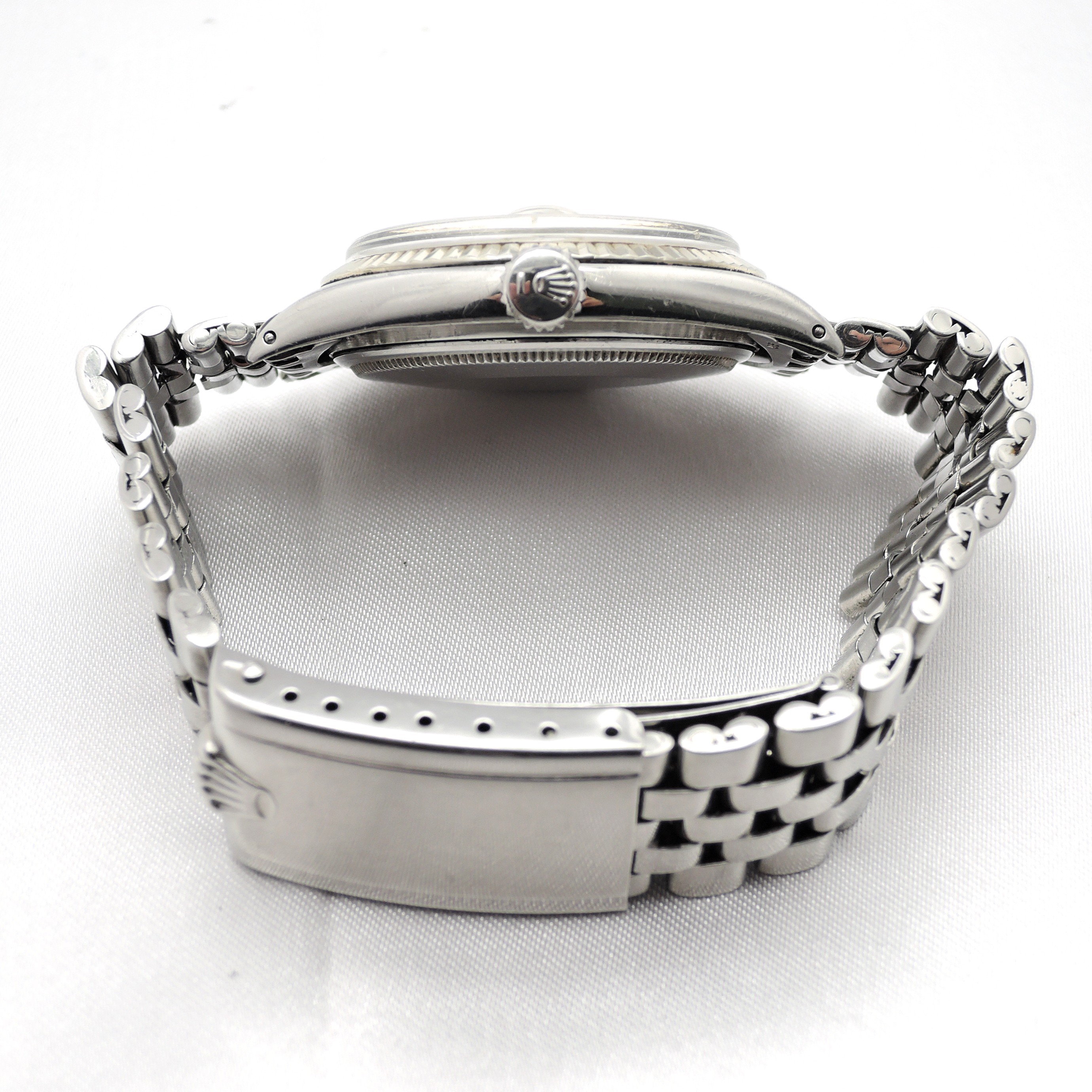 希少キャリバー ロレックス  デイトジャスト36 1601 シルバー文字盤  16cm AT ROLEX Date-Just 36 Silver C008587のイメージ画像