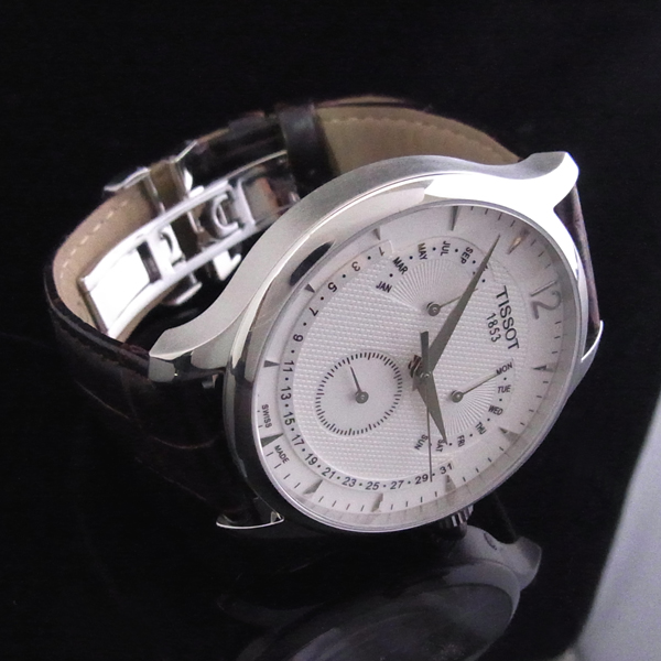 TISSOT　ティソ　TRADITION Perpetual Calendar　パーペチュアル カレンダー　メンズ　中古時計　のイメージ画像