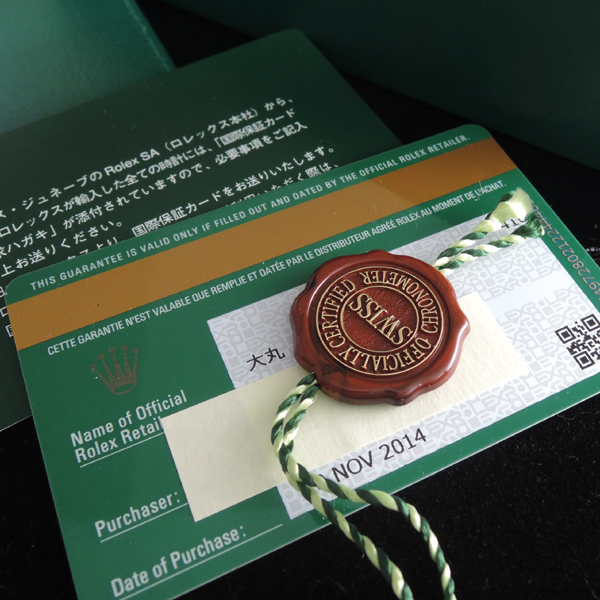 【新品】ロレックス 緑サブマリーナデイト グリーンサブ 116610LV ランダム2014年11月 日本ロレックス保証書 最安値！のイメージ画像