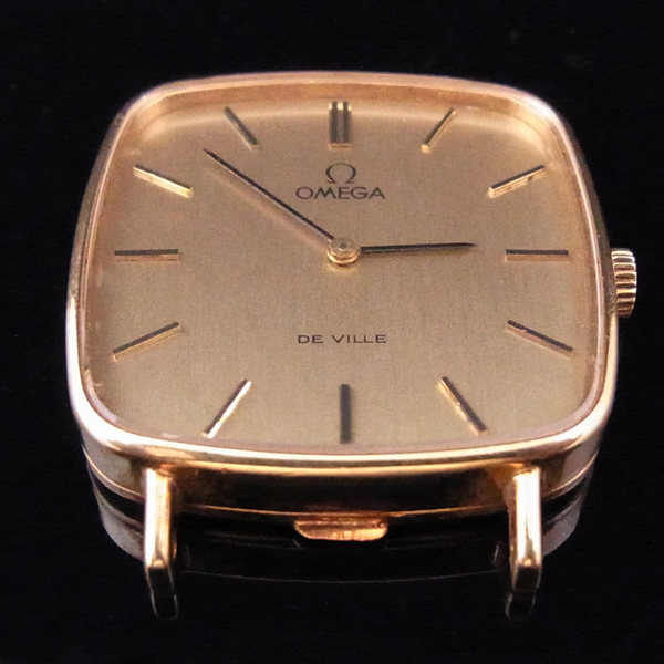 OMEGA　DE VILLE　デビル　手巻き　メンズ　ゴールド　中古時計のイメージ画像