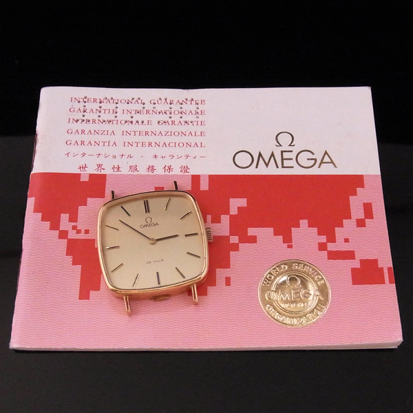 OMEGA　DE VILLE　デビル　手巻き　メンズ　ゴールド　中古時計のイメージ画像