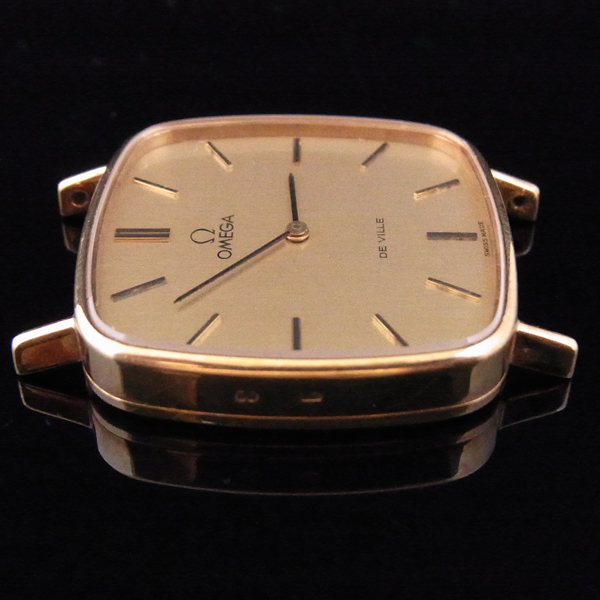 OMEGA　DE VILLE　デビル　手巻き　メンズ　ゴールド　中古時計のイメージ画像