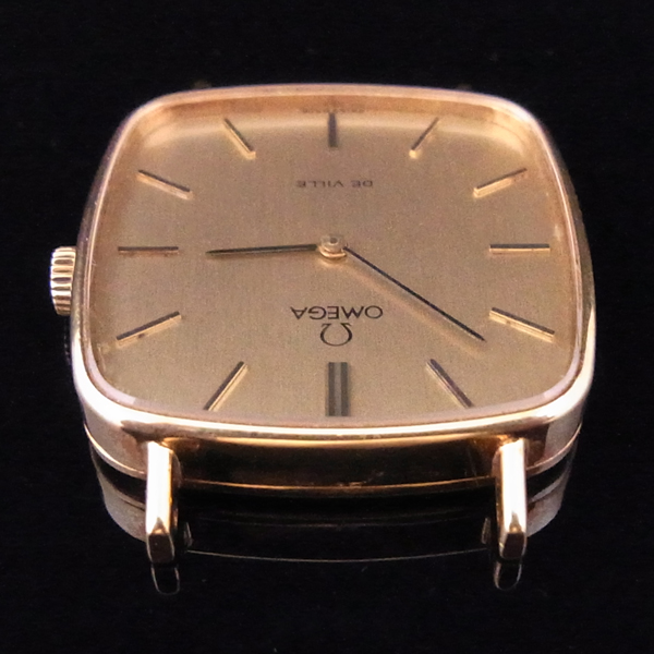 OMEGA　DE VILLE　デビル　手巻き　メンズ　ゴールド　中古時計のイメージ画像