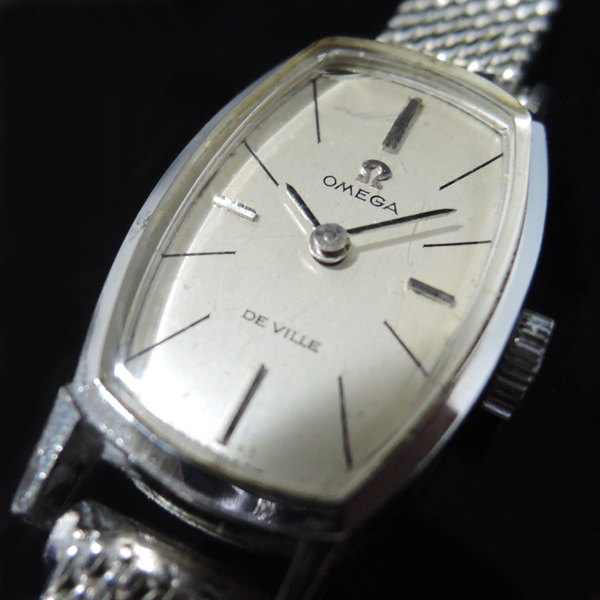 OMEGA　オメガ　DE VILLE　レディース　不動　中古時計