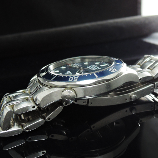 オメガ シーマスター 2531-80 青 メンズ 自動巻き 保証書付き 中古腕時計のイメージ画像