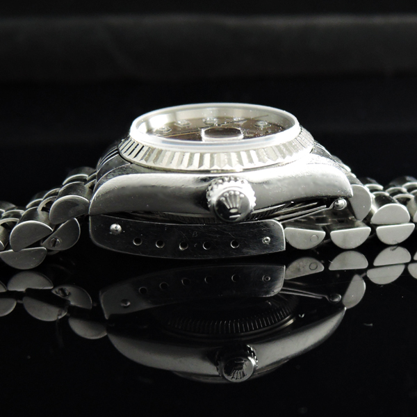 ロレックス デイトジャスト 79174G P番 WG×SSコンビ レディース 新型ダイヤ 中古腕時計のイメージ画像