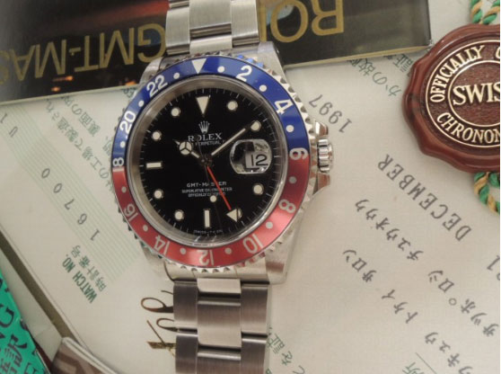 ROLEX GMT-MASTER 小冊子 4冊セット HHGKED メンズ カジュアル