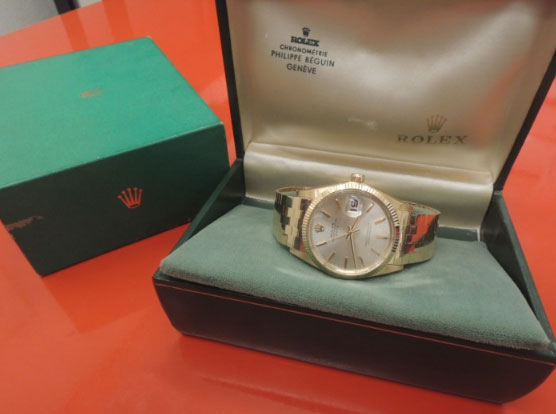 ROLEX ロレックスRef1503 1969年製 34mmケース 18KYG無垢製 希少レア