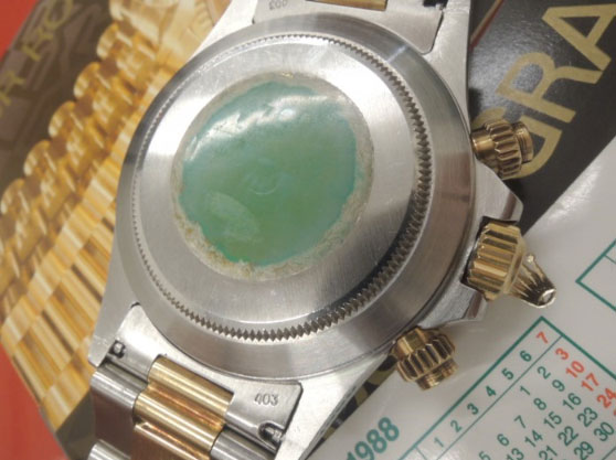 ROLEX ロレックスRef16523 デイトナ R品番 1988年～1989年製 豪華マホガニー木製BOX付 裏蓋ROLEX純正緑シール残っていますのイメージ画像