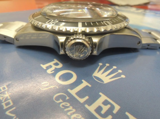 ROLEX ロレックス Ref5513 サブマリーナノンデイト 1982年製 昭和57年 シリアルNo728 溝無バックル3連巻ブレス(10コマ・G刻印1982年製) 付属品無 ＆ メンテナンス済！のイメージ画像