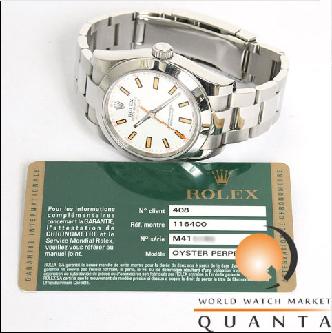 ROLEX ミルガウス 116400 M番(2007年頃)のイメージ画像