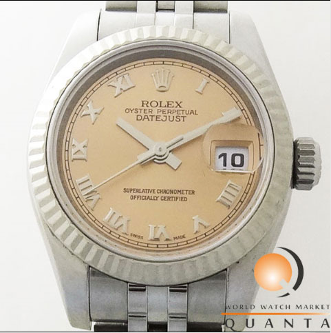 ROLEX  179174  デイトジャスト M番　　ピンク文字盤 管理番号H18155OVのイメージ画像