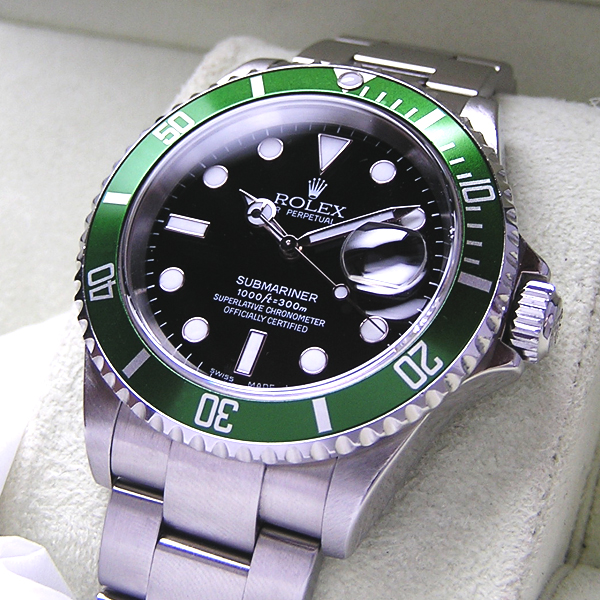 ロレックス サブマリーナ グリーン 掛け時計 ROLEX SUBMARINER ...